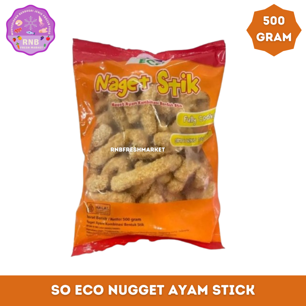 

So Eco Nugget Ayam Stick Netto 500 Gram