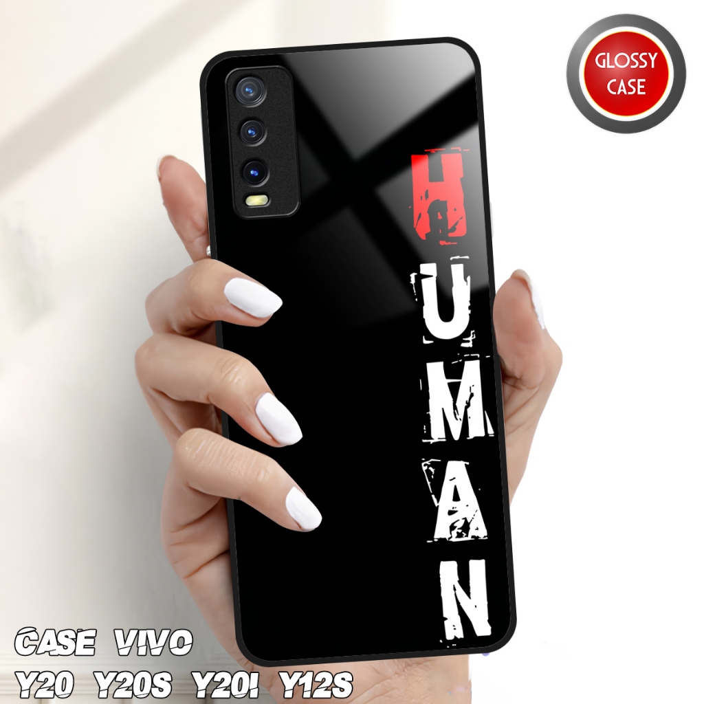 Glossy Case - Casing Hp Vivo Y20 / Y20s / Y20i / Y12s - Casing Hp Murah - Case Kilau Vivo - Kesing H