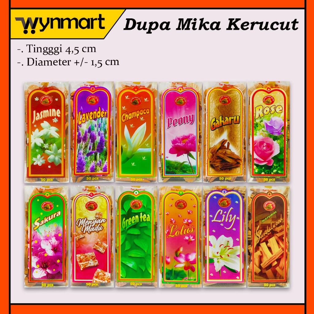 Dupa Tumpeng Mika Kerucut super wangi / Dupa Aromaterapi / Pengharum Ruangan