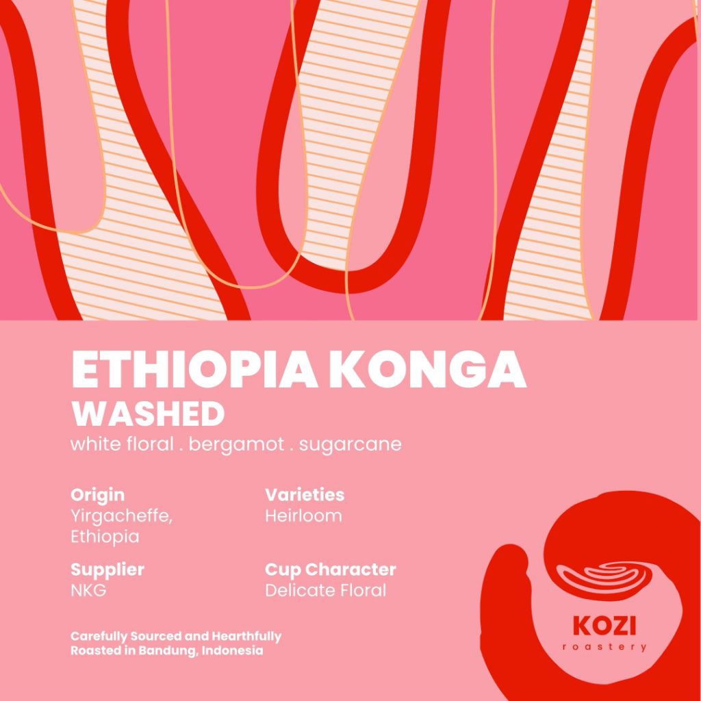 

Kopi Arabika - Ethiopia Konga Washed