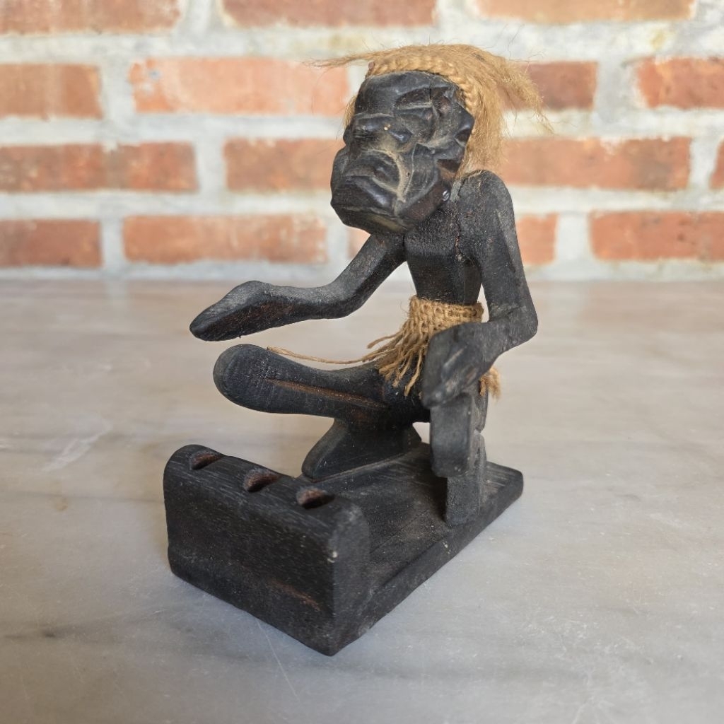 Patung Kayu Antik Manusia Primitif Patung Asmat