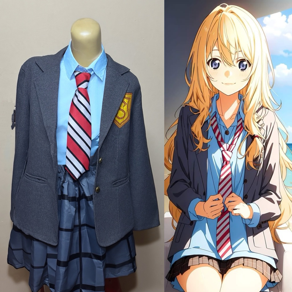 JUAL COSTUM COSPLAY KAORI YOUR LIE IN APRIL