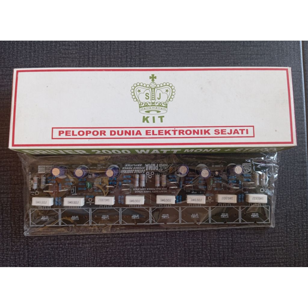 KIT Driver Power Ampli 2000 Watt Mono + Stereo