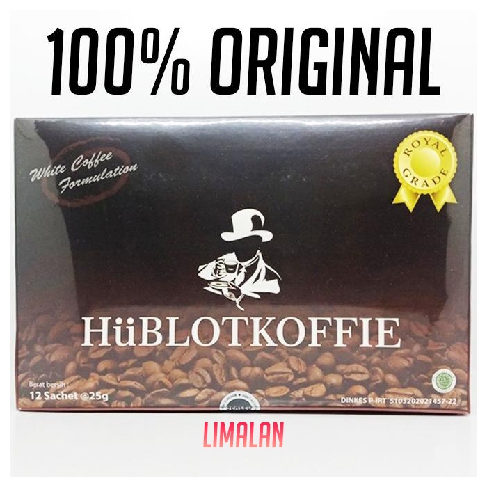 

Hublotkoffie Isi 12 Sachet 100% Original Kopi Herbal Sehat untuk Imun Dan Stamina Pria Perkasa