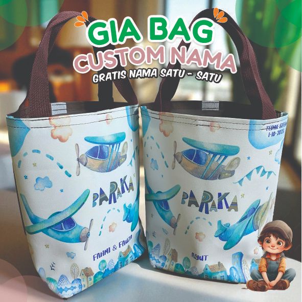 

Tas Ultah Anak Custom Nama – Tote Bag Karakter – Goodie Bag Ulang Tahun