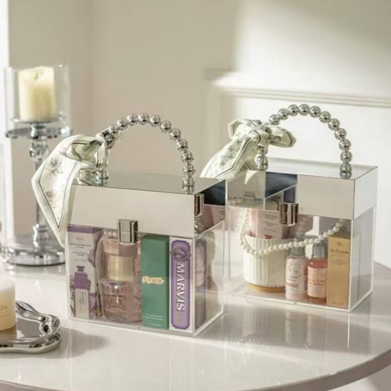 

Tas Kotak Hampers Hadiah Pernikahan Akrilik Bambu Portabel