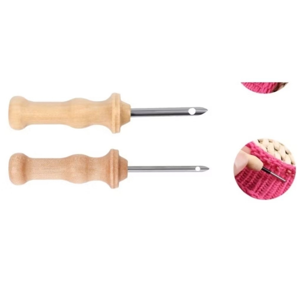 

Alat Menyulam| Sulam Bordir| Punch Needle Kayu| Embroidery Pen