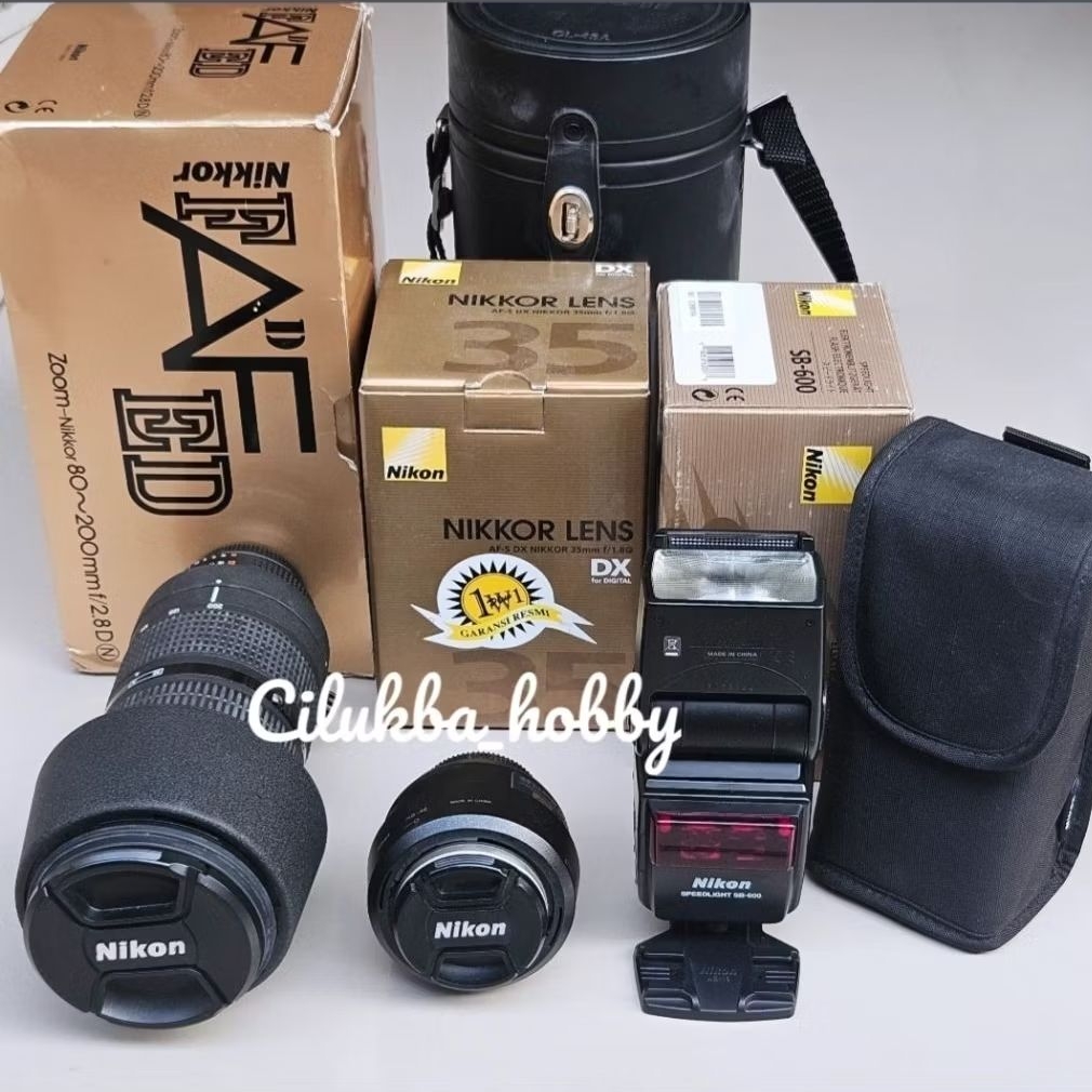 [𝗣𝗥𝗘𝗟𝗢𝗩𝗘𝗗] NIKON AF-D 80-200/2.8 GEN 3 KONDISI 95% • ORIGINAL NIKON