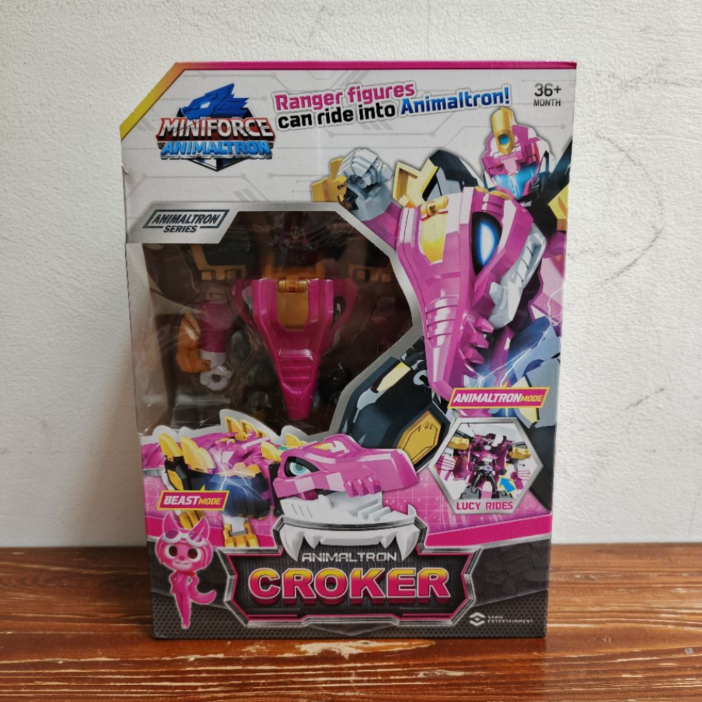 Mainan Robot Miniforce Animaltron Croker & Ranger Lucy