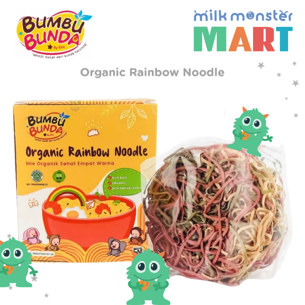 

Bumbu Bunda Elia Organic Rainbow Noodle