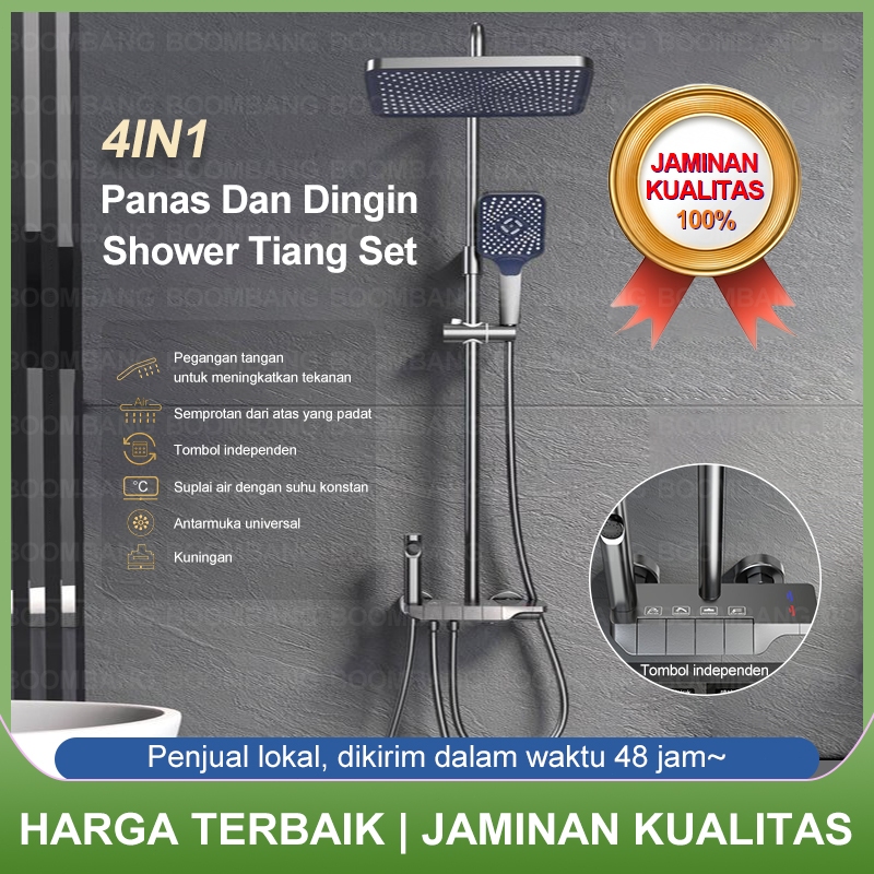Shower Kamar Mandi Full Set Panas Dingin/Jet Shower/Hand Shower Mandi / Kran Panas Dingin/Kepala