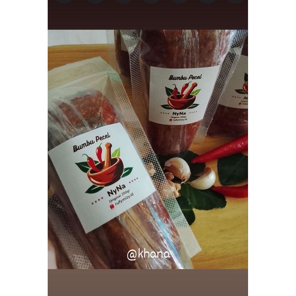 

bumbu pecel kacang original (tidak pedas) 250gr