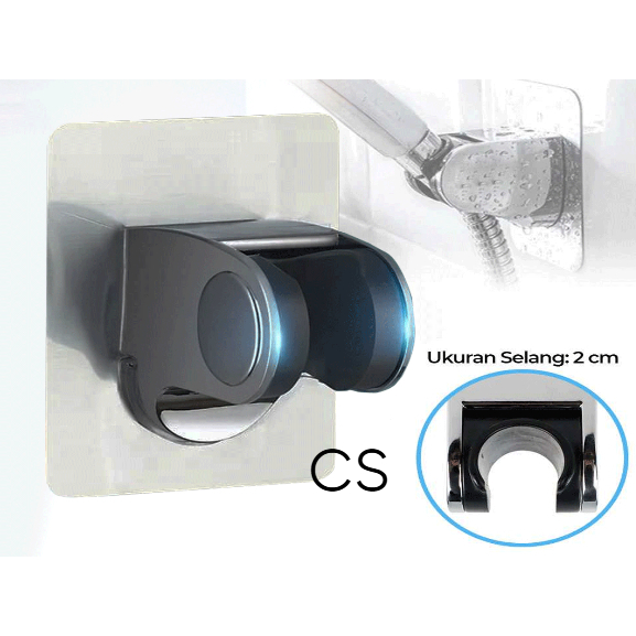 Dudukan Hand Shower Kamar Mandi - Bracket Shower Mandi - Hanger AP