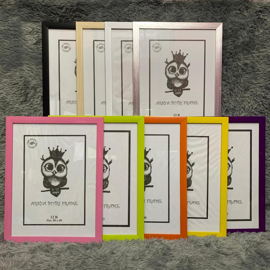 Bingkai foto 12R, frame foto 12R , figura 12R  , frame 30x40cm, Bingkai 30x40cm Include kaca