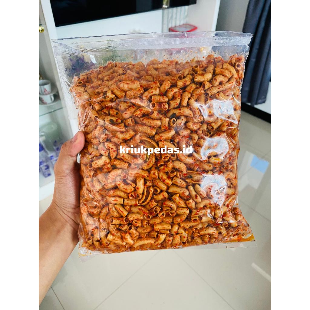 

makaroni bantet/makaroni pipa pedas daun jeruk 1kg 250gr 500gr 100gr