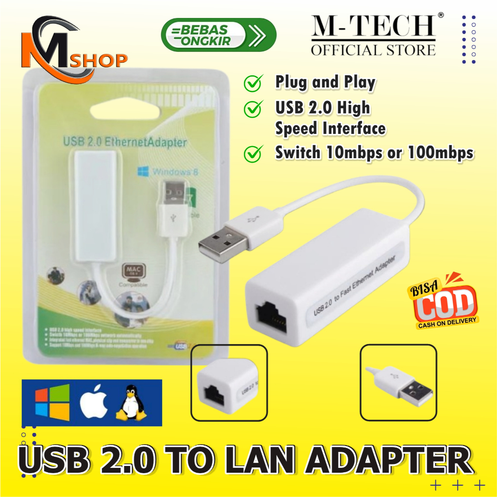 USB To LAN / USB Ethernet Adapter