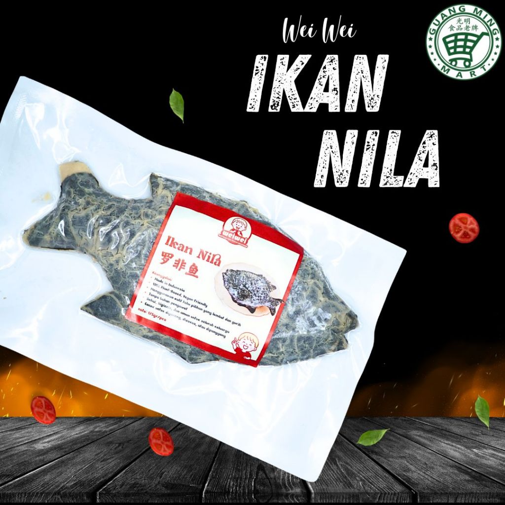 

Wei Wei Ikan Nila 175gr Plant Based, Vegan Friendly