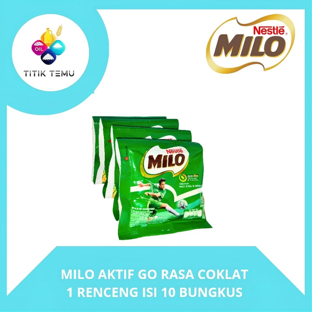

Nestle MILO AKTIF GO 1 RENCENG ISI 10 BUNGKUS