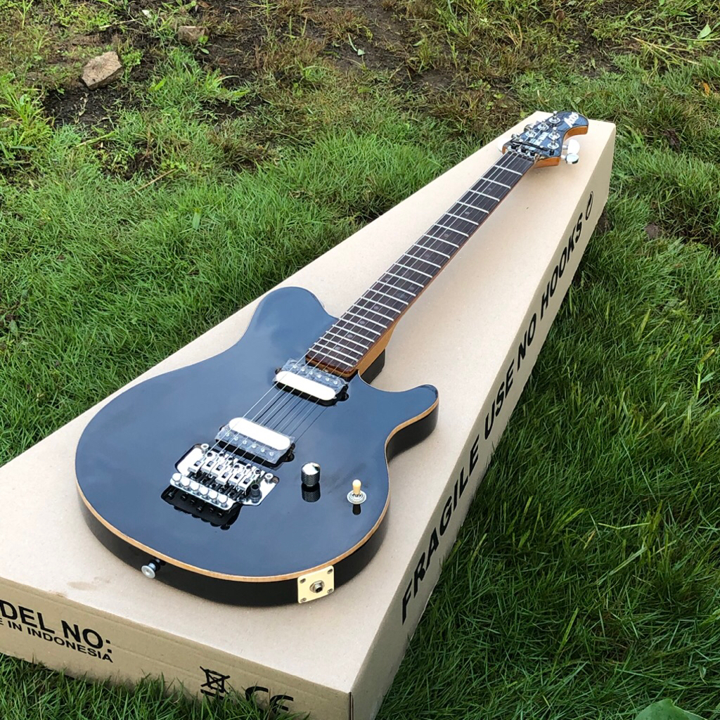 Gitar elektrik Musicman axis Black Series Updown MII