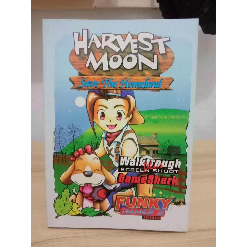 Buku Harvest Moon Save The Homeland guide Ps2