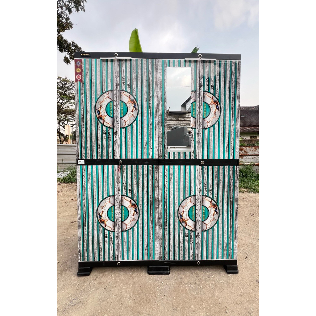 Lemari Plastik Napolly Imid Pintu 4