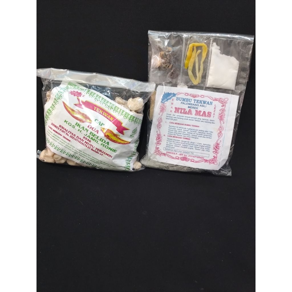 

Tekwan kering ikan kakap Palembang