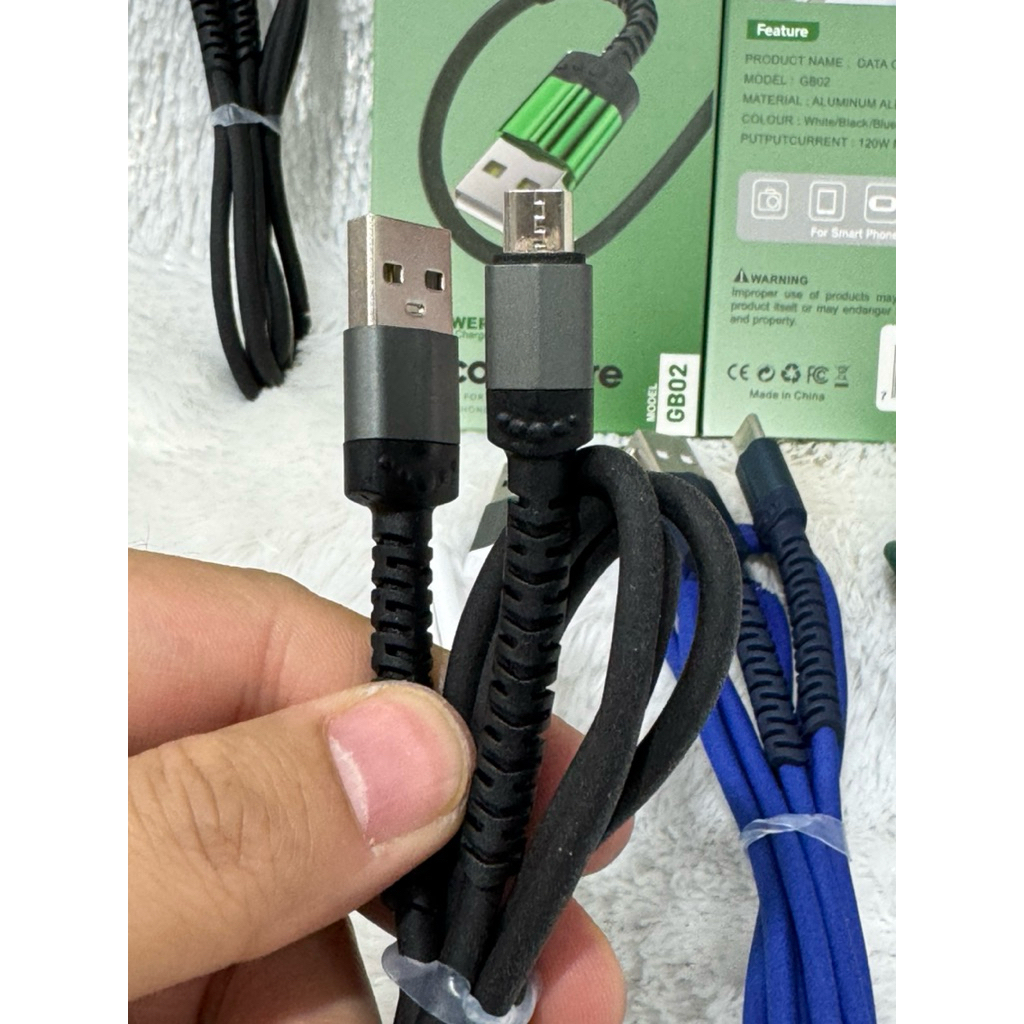 [SO-517] Kabel Data Silikon Wire GB02 120W Fast Charging