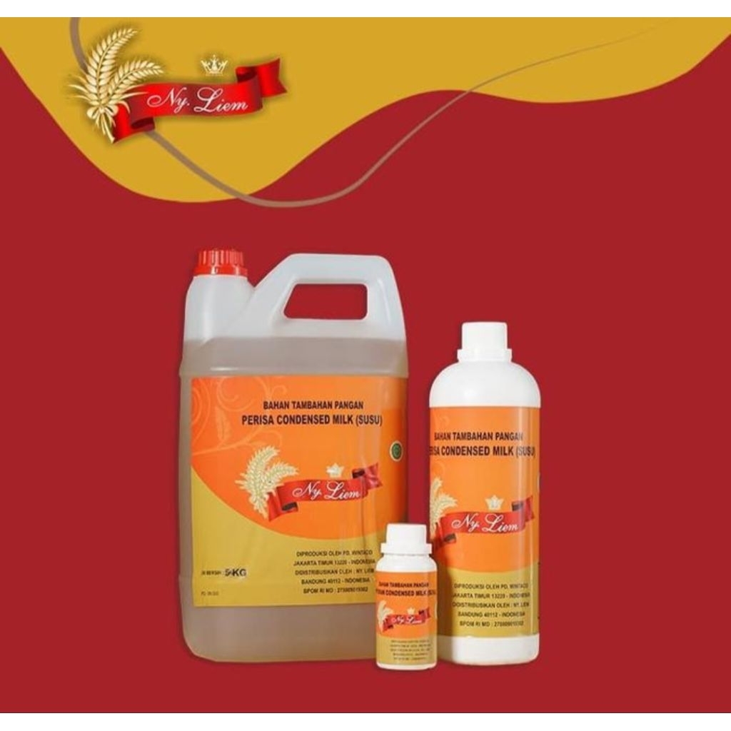 

Perisa makanan/ Essence Ny Liem Condensed Milk 1 lt