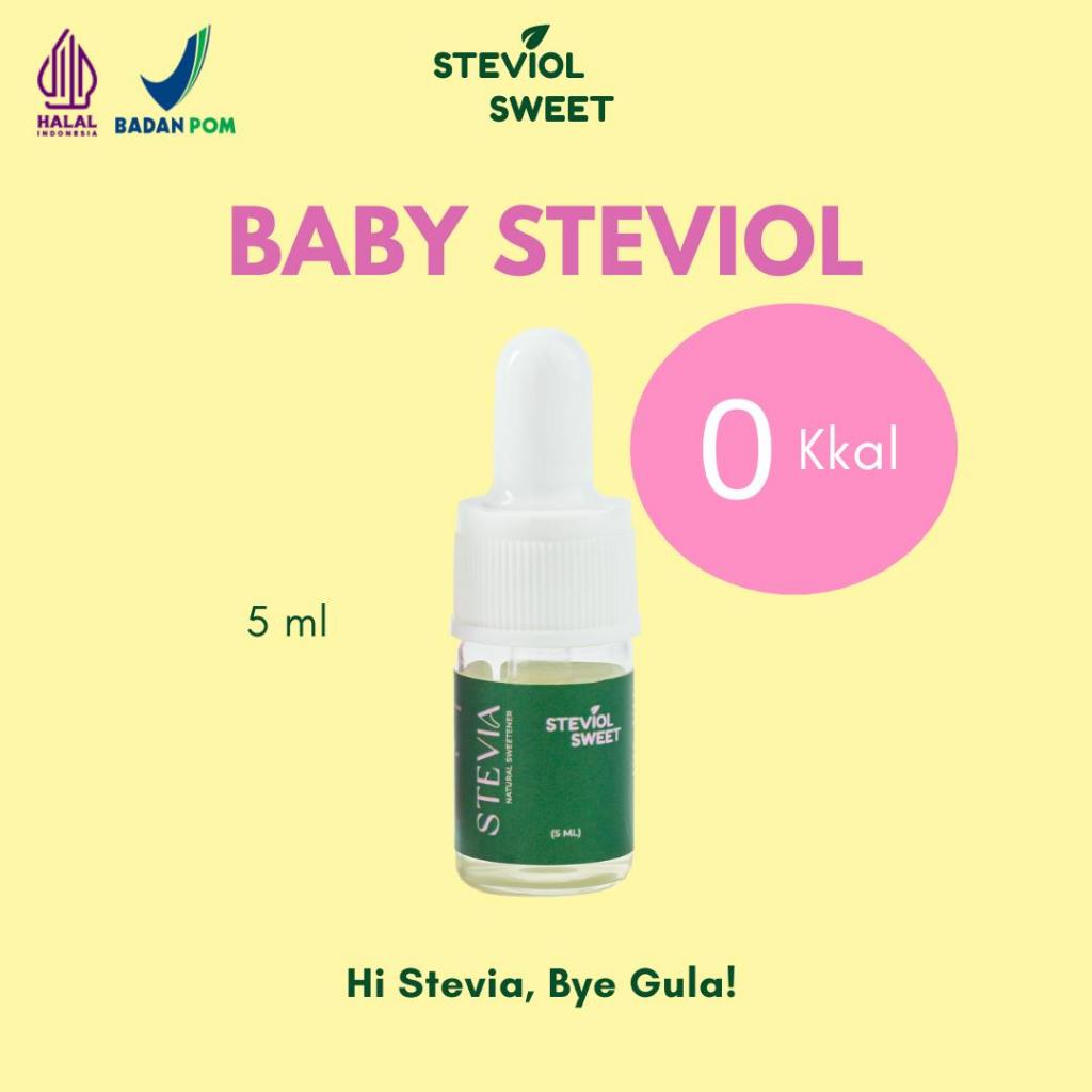 

Steviol Sweet Stevia Natural Sweetener 0 Calorie BPOM HALAL - 5mL
