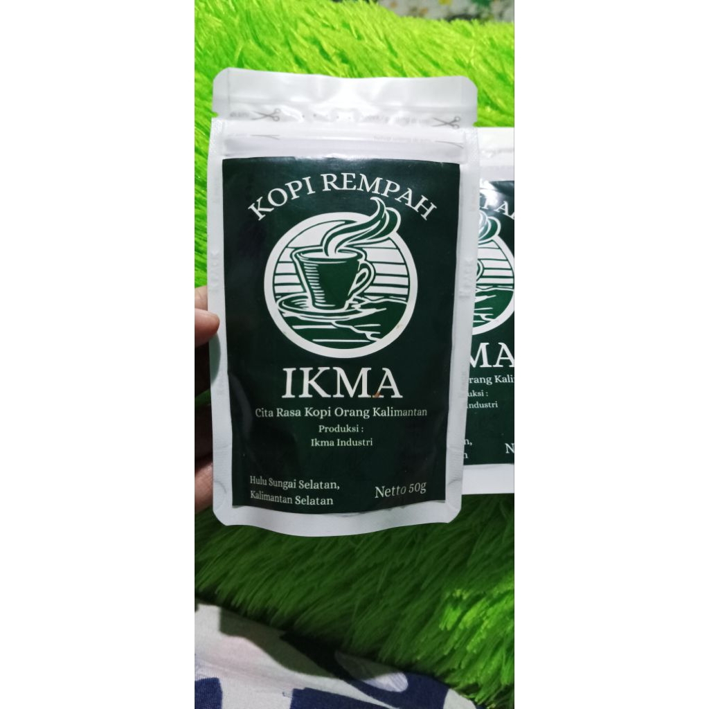 

Kopi rempah khas kalimantan IKMA 50g