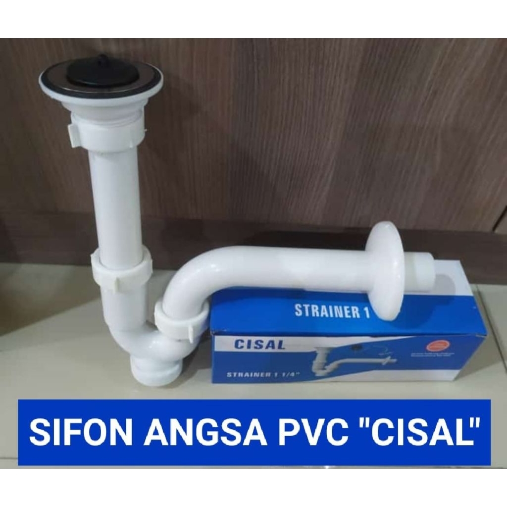 CISAL Sifon Angsa Pvc | Sifon Angsa Bak Cuci Piring Pvc | sifon wastafel leher angsa pvc | saluran p
