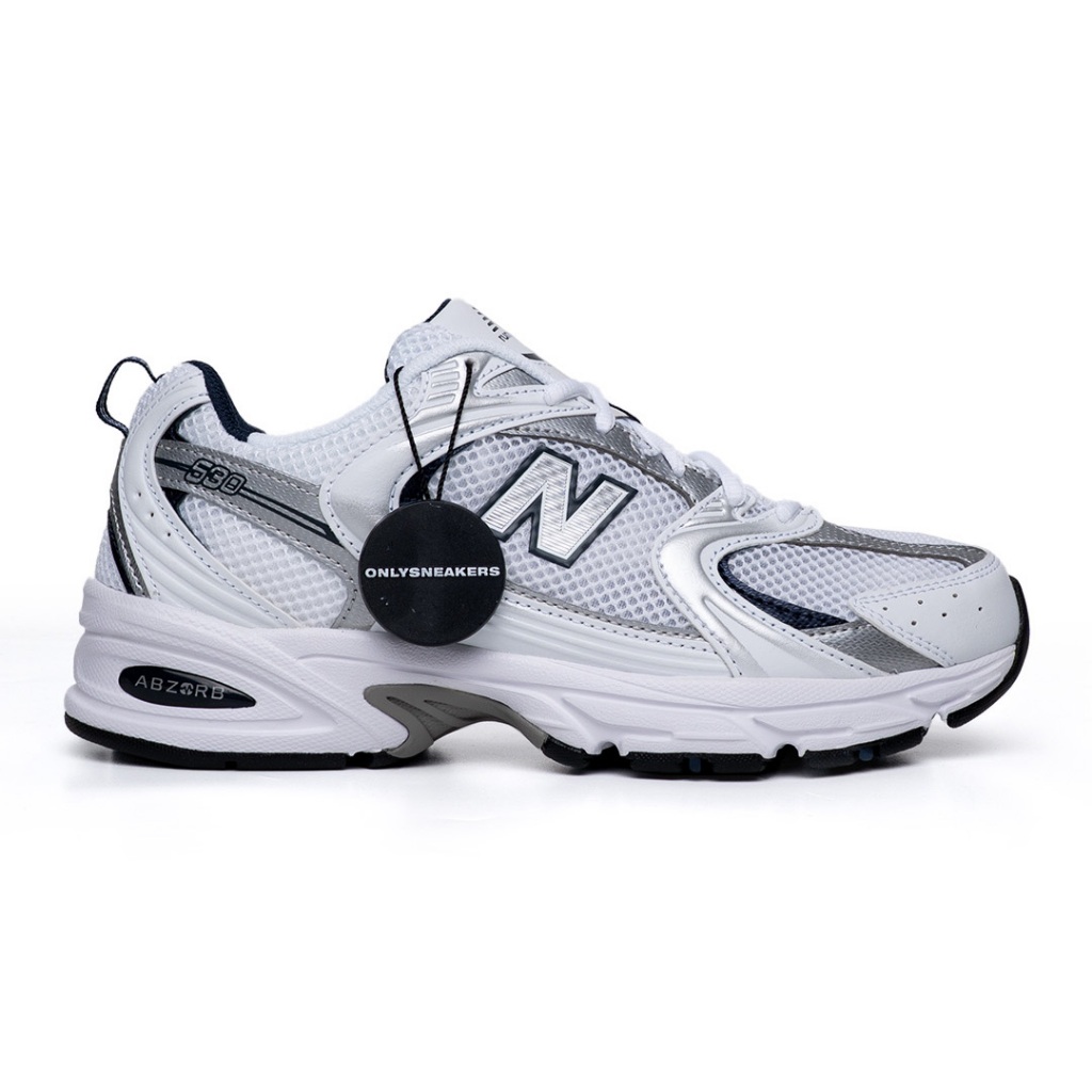 NEW BALANCE 530 WHITE SILVER NAVY