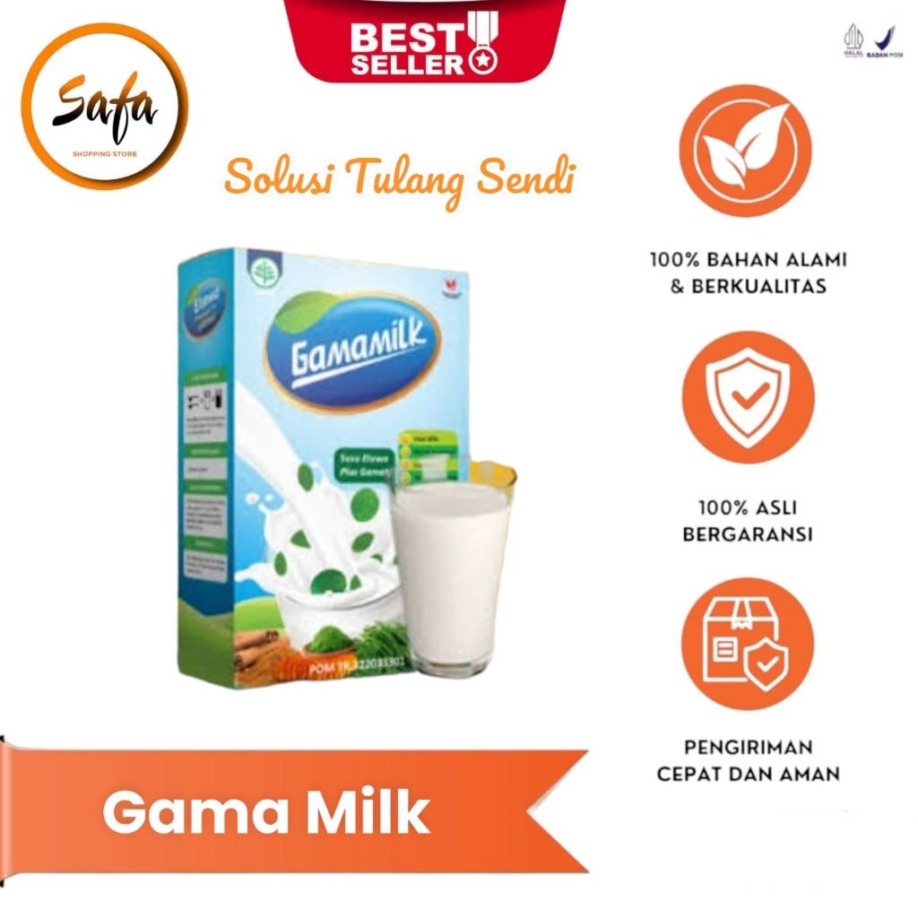 

-1 Box Plus Gamat Rekomendasi llmiah Atasi Nyeri Sendi & Tulang [ GMAMILK ]