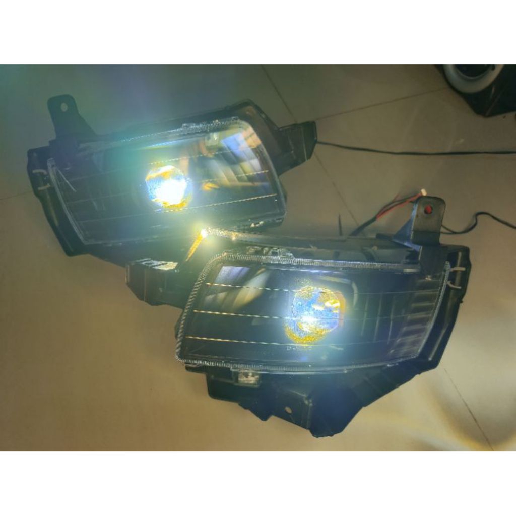 Foglamp Innova Lama modif biled matrix Lampu Kabut innova old Biled 1,5 Devil