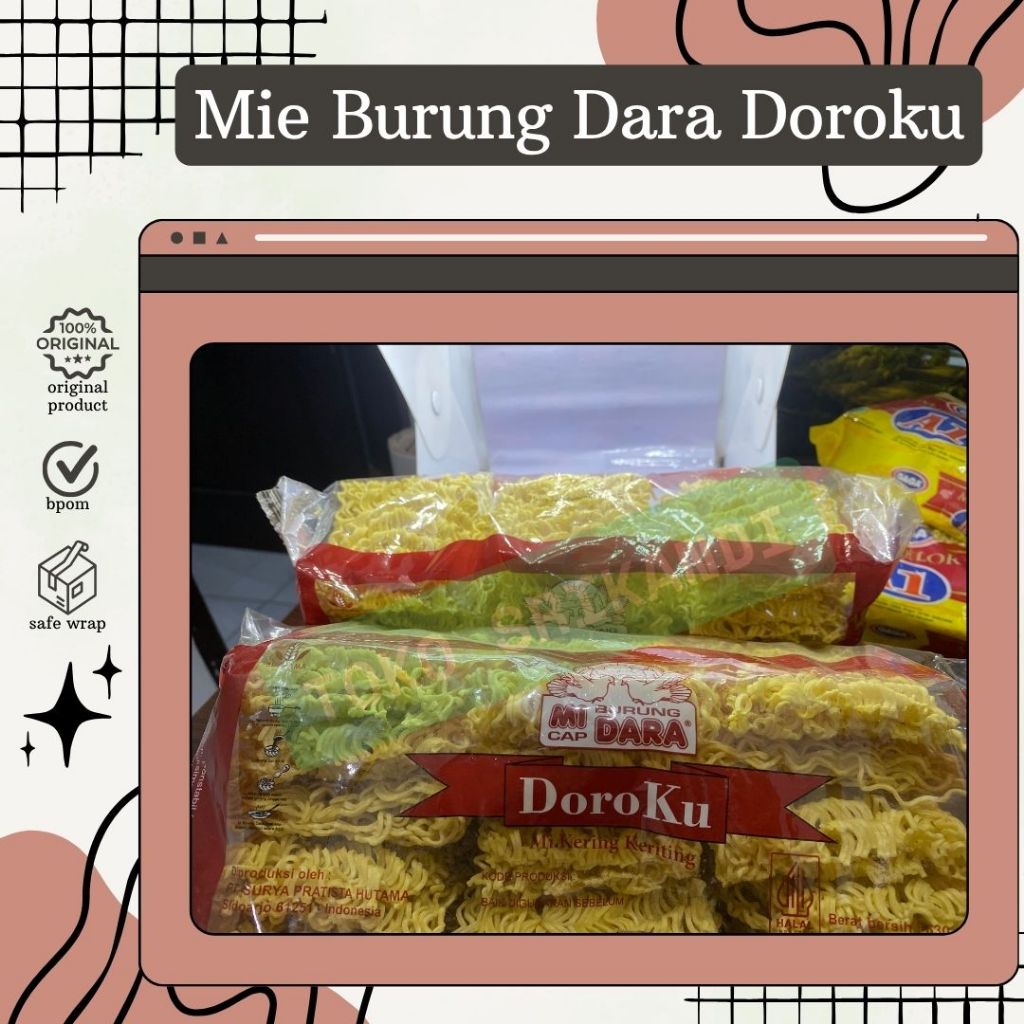

Mi Doroku Cap Burung Dara 630 gr