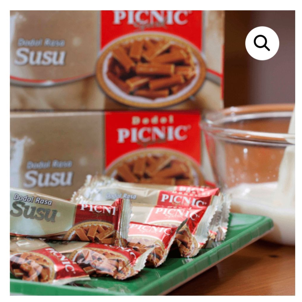

Dodol picnic rasa susu segar kekinian 200g juaranya dodol khas Garut yg legendaris