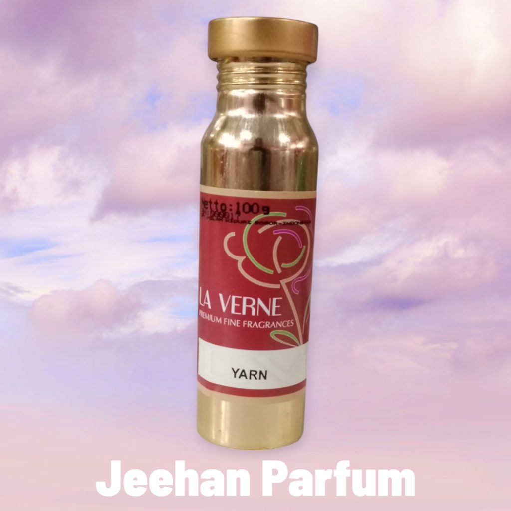 Parfum bibit murni yarn by la verne segel kemasan 100gr