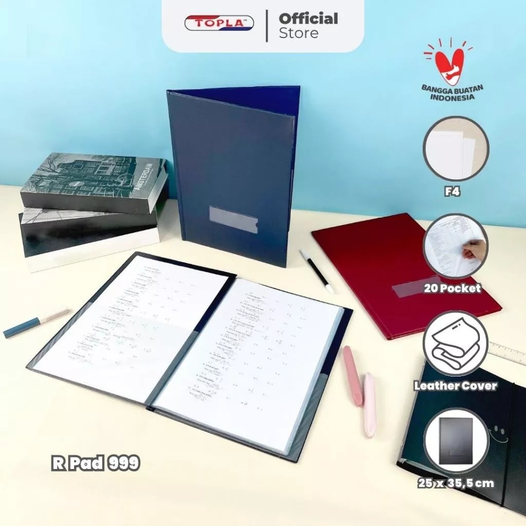 

Raport Pad Topla DK-999 20's FC Folio ( Map Rapor Sekolah )