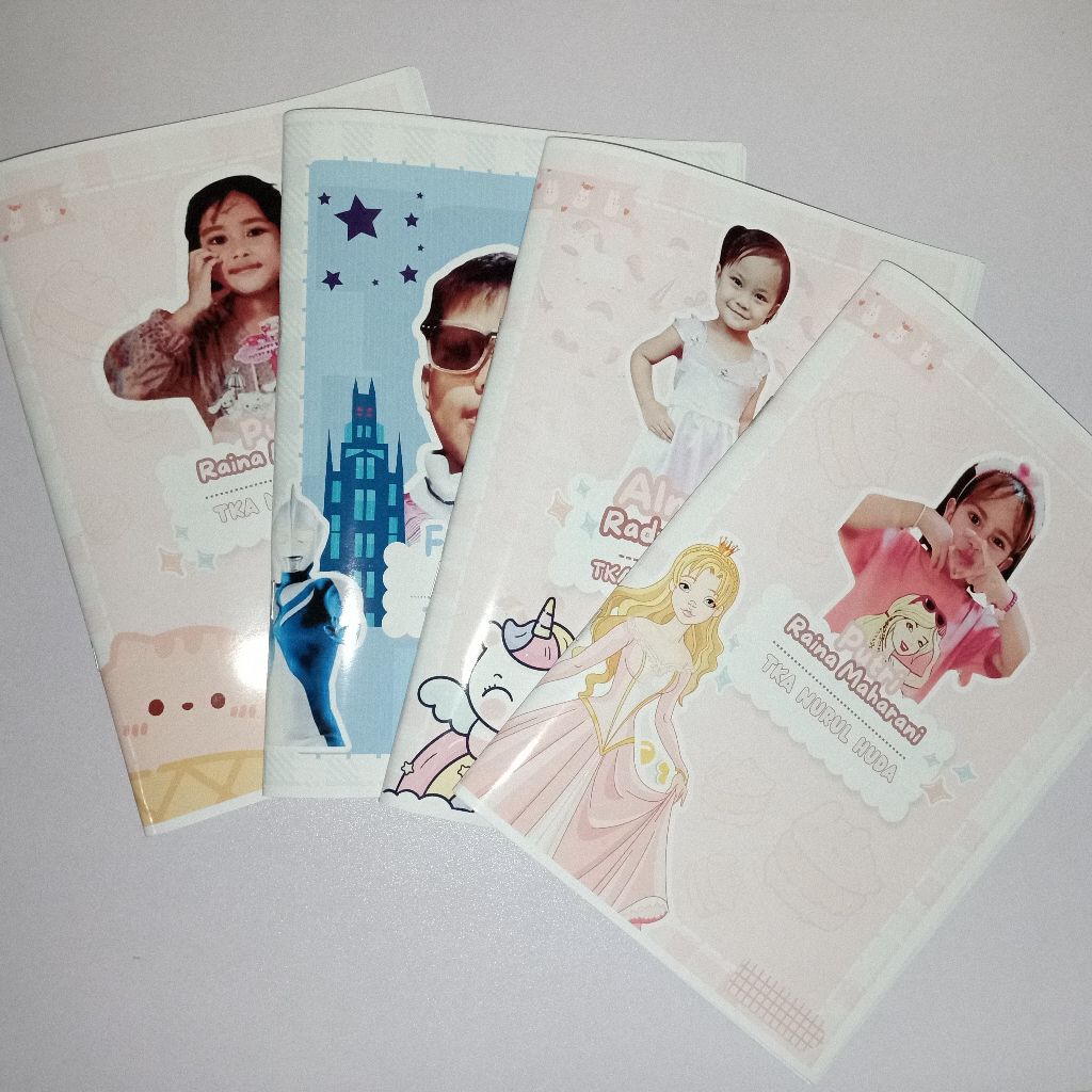 

Buku Tulis Sekolah Custom Nama