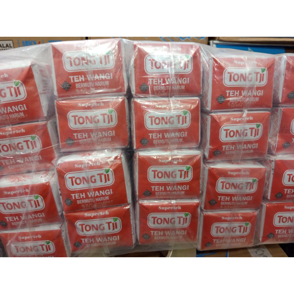 

Teh Tong Tjie 1 Bal Isi 10 Slop (100 Bungkus @ 40g) Grosir