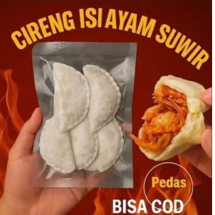 

cireng ayam suir isi 5pcs || homemade || frozen food kemasan vacum