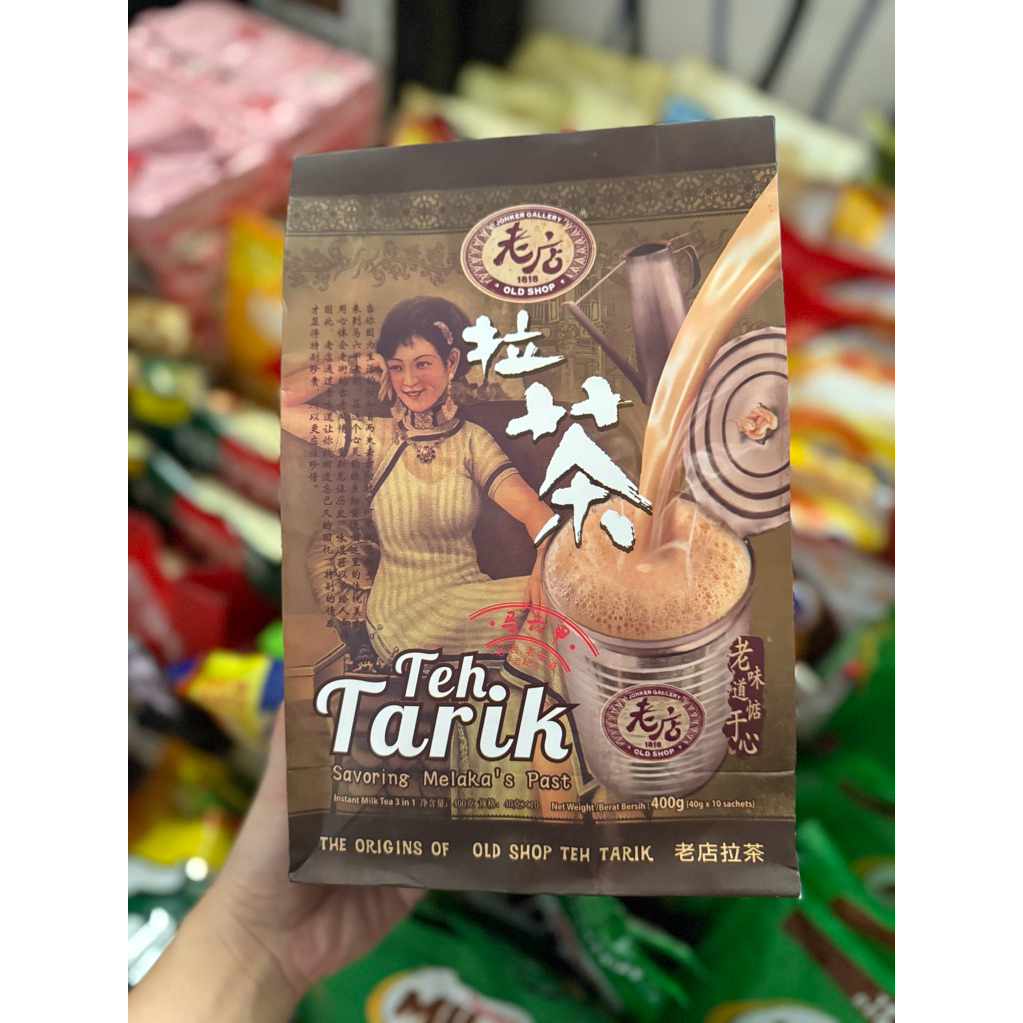 

old shop teh tarik isi 10 sachets 400gr