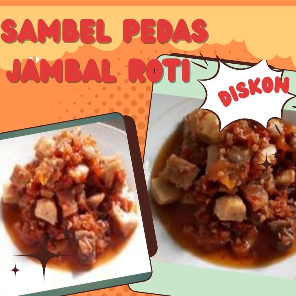 

Sambel Pedas Seafood ikan Asin Jambal Roti