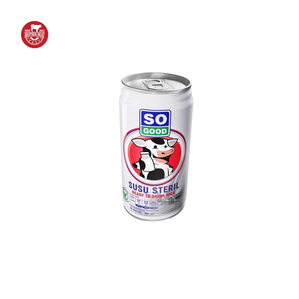 

SO GOOD Susu Steril 189ml - Brothermeatshop