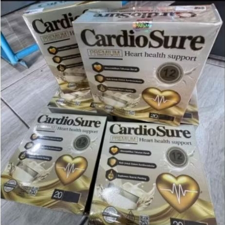 

CardioSure Premium Heart Health Support Susu Atasi Hipertensi Jantung Cadio Sure Normal Sehat Darah