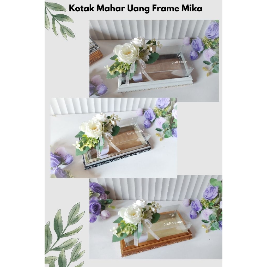 Kotak Mahar Hantaran Pernikahan Tutup Mika
