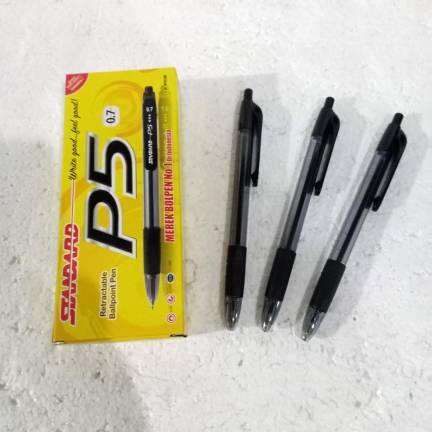 

Pulpen Standard P5 0,7mm Ball Point Harga 1 Lusin