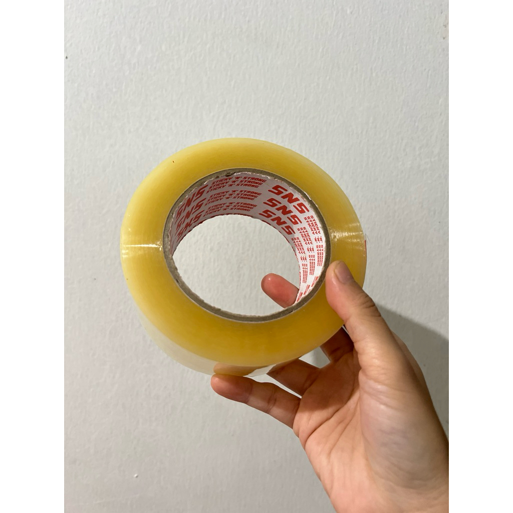 

Lakban bening SNS 200 yard