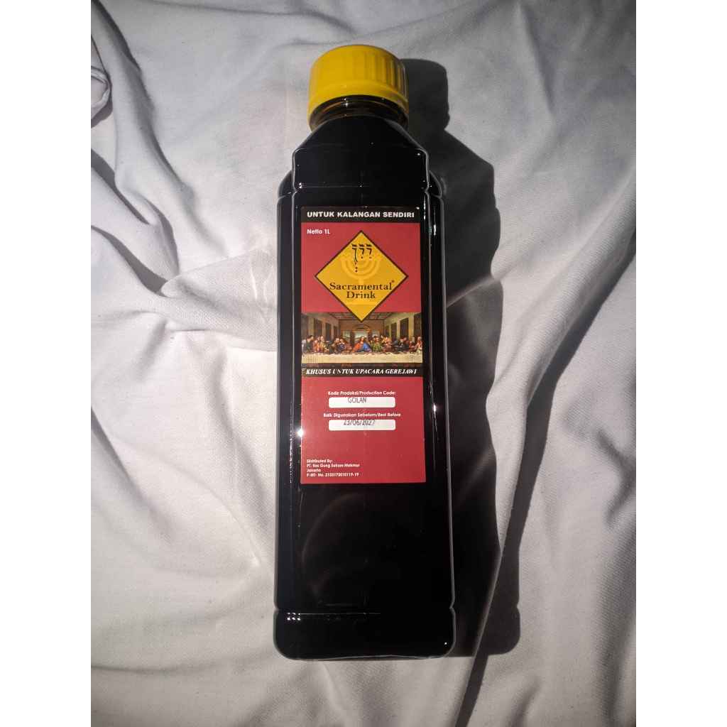 

Anggur Perjamuan Kudus Rosgung 1 Liter Wine