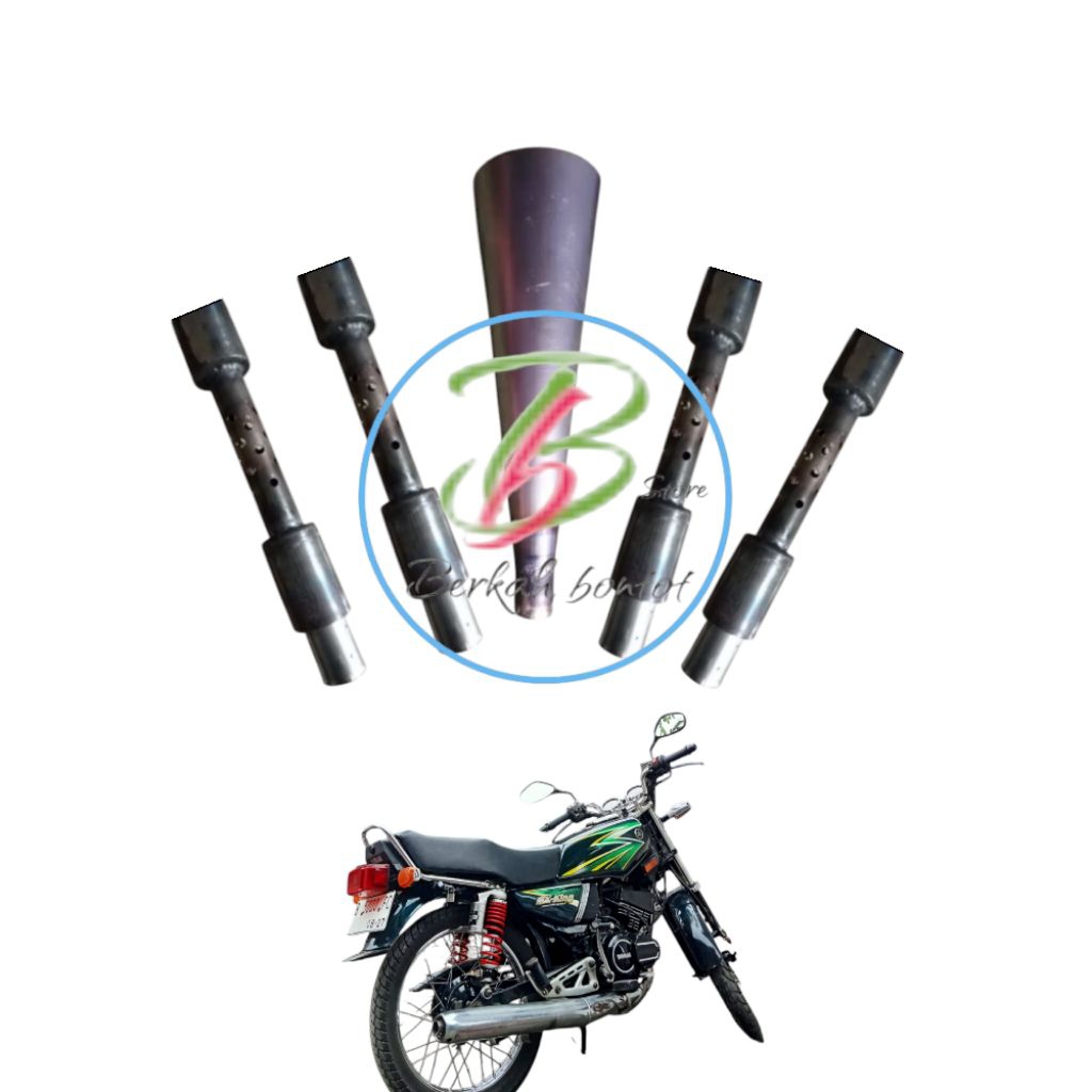 Slenser Knalpot Saringan Boban C15,C17, C20, C33, C39, dan Nuklir Rx King RX Spesial